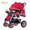 Aluminum Frame High Landscape Luxury Prams 3 in 1 Baby Strollers Wholesale