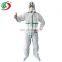 Isolation Waterproof Microporous Overall Disposable Gowns Protective Coverall With Tape