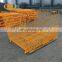 Metal box can be stacked on guarantees warehouse roll lockable storage cage and container,wire mesh container