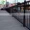 Galvanized steel picket fence Wrought iron fence hot galvanizing fencing