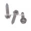 stainless steel 304 M1.2*3 flat head small machine screw