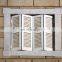 Shutters Double Glass Aluminum Sliding Windows With Mosquito Netting