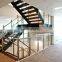 staircase glass railing  china designs  cost per foot for house