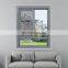 ROGENILAN 140 series clear glass aluminum sliding window with security bars