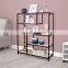 K&B hot multilayer decorative big book shelf modern practical bookshelf with decor