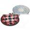 custom pizza shape eyeshadow cosmetic makeup palette packaging