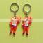 2015 custom rubber keychain / 3d Logo key chain/ soft pvc keychain