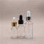 Factory Wholesale glass essential oil dropper E-liquid bottle cosmtice e-juice vape oil dropper bottle