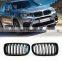 Glossy Black Double Slat Front Bumper Upper grille for bmw X5 F15 F16 F85 M Version