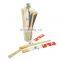 Customized Individual Half Open Paper Packed Disposable Bamboo Twins Chopstick