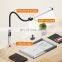 New Design Reading Office Long Arm Desk Lamp Led Eye Protection Computer Desktop Clamp Desk Lamp