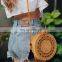 100% nature Wicker Round Rattan Bag manufacturer