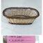 oval shape willow planter