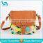 Stock Wholesale Aztec Weave Print Canvas Messenger Bag Hot Sale Womens Canvas Messenger Bag