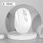 Desk Mini Mute 2.4GHz Wireless Rechargeable Noiseless Mouse Adjustable 1600 DPI Colorful Mouse Comfortable Handed Mouse