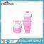 Collapsible Water Bottle - Silicone Travel Water Bottle for Hiking, Camping, Cycling, Running or Sports - BPA Free, FDA Approved