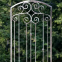 Modern Handmade Wrought Iron Garden Fence and Trellis, Venda em atacado para projetos de paisagismo de jardim