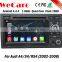 Wecaro Ultra HD 1024 *600 Android 4.4.4 Quad Core car dvd gps navigation for Audi A4 S4 RS4 2002 2003 2004 2005 2006 2007 2008                        
                                                Quality Choice