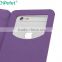 Universal Fit Protective Funky Clear Card Slots Flip Leather Mobile Phone Case