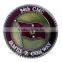 2015 newest die casting gold silver plated 3D engrave enemal coins