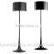 Modern Aluminium Black Floor Lamp for living room hotel lobby cafe bar etc. PLF8064