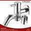 SPARK Modern Brass Bathroom Two Way Bibcock Bib Tap Cold Tap With Holder