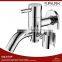 SPARK modern brass bathroom two way bibcock bib tap cold tap with holder