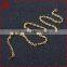 16 Inch 14K Gold Plated Copper Decorative brass chain antique brass chain