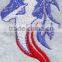 high quality custom embroidery horse patch badge for clothing