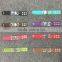 Wholesale Blanks 2016 New Arrival Colorful Leather Bracelet Stainless Steel Metal Bracelet for women DOM104314