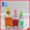 essential oil square glass bottle 30ml 50ml with aluminum screw cap