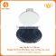 girl's loving classic plastic single color foundation Makeup Case
