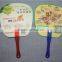 18cm handle Chinese personalized hand fan souvenir hand fan plastic hand fan