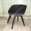 comfortable fiberglass shell Low Back Chair