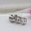 Korean Show Stainless Steel ladies gold finger ring latest gold ring designs