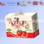 Corrugated apple fruit packaging box for shipping on hot sale