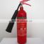 Manufacture direct sale 2.3kg carton steel Portable CO2 spray fire extinguisher