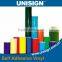 Unisign Water proof construction Glossy Surface Available Cutting Vinyl