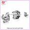 316L Stainless Steel Earrings Stud Wholesale Cool Design Tiny Cool Earrings Studs for Woman Fashion Earring Rhinesatone Earrings