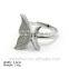 [RZJ-1004] 925 Sterling Silver Ring with CZ Stones, Stone Setting Ring, Wholesale Ring, Semiprecious Stone Jewellery Rings