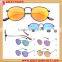 Classic Aviator Style Sunglasses Metal Frame Colored Lens UV400 for Unisex