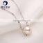 AAA freshwater pearl pendant silver jewelry with necklace