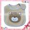2014 Hot Sale Stylish Soft Customized Best Plain Baby Bibs Organic Cotton