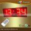 LED 88888 12inch Single Side Red Tiem Temperature Date LED digital display board