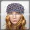Fashion women hair accessories,kids winter headband,handmade knit crochet flower headband,crochet headband