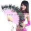 SWEGAL belly dance feather fan,chinese belly dance fan SGBDD13041