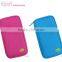 Outdoor Traveling Canvas Zipper Passport Storage Bag