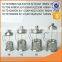 tempered glass tea/coffee pot and stainless steel pump lid
