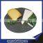 Natural black dinner slate food serving boards with laser print logo