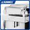 SUNNEX Highly Mirror Finished Round 6.8Litre Hydraulic Hinged Induction Stainless Steel Chafing dishes